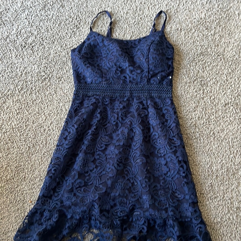 Blue dress